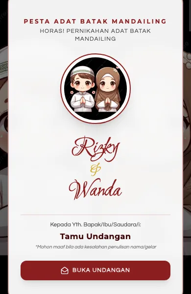 Batak Mandailing (Tradisional)