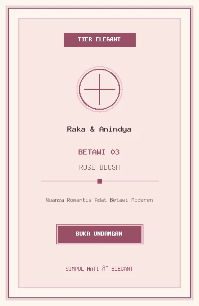 Betawi Rose Blush (Betawi 03)