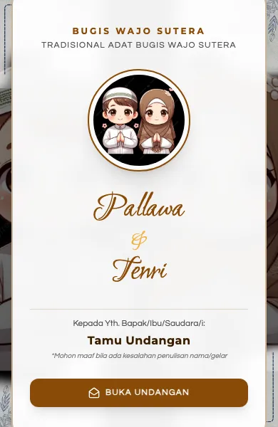 Bugis Wajo Sutera (Tradisional)