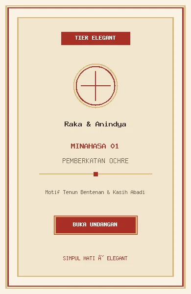 Minahasa Pemberkatan Ochre (Minahasa 01)